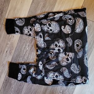 Skull pajama/lounge pants